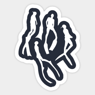 Freediving crew Sticker